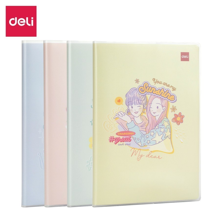 

Notebook Deli EN305 Tanpa Ring 72 Lembar Fashionable Youth