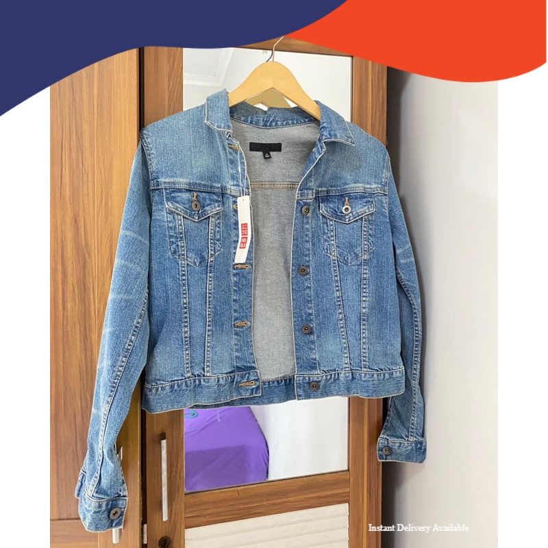 Jaket Jeans ( UNIQLO )/ Stylish