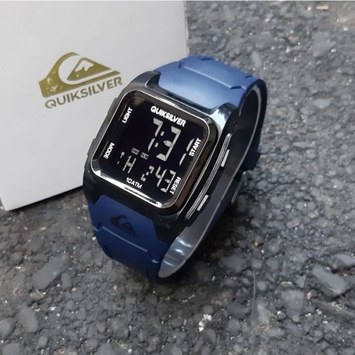 NEW.. Jam Tangan Anak Laki & Perempuan Digital Anti Air SEGI KOTAK - Hitam