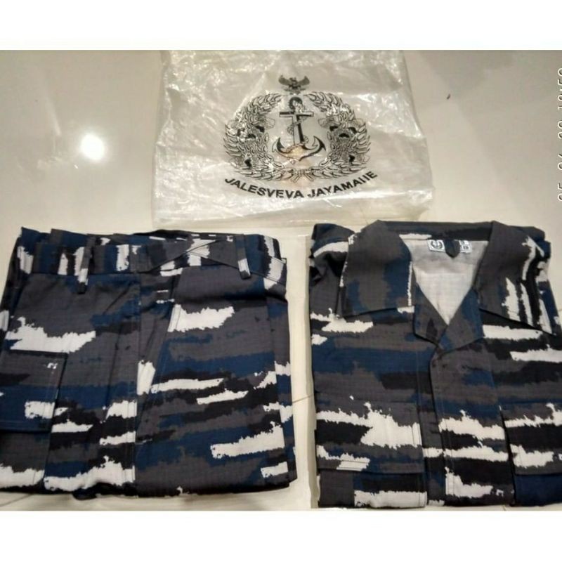 Baju PDL Layar KRI TNI AL