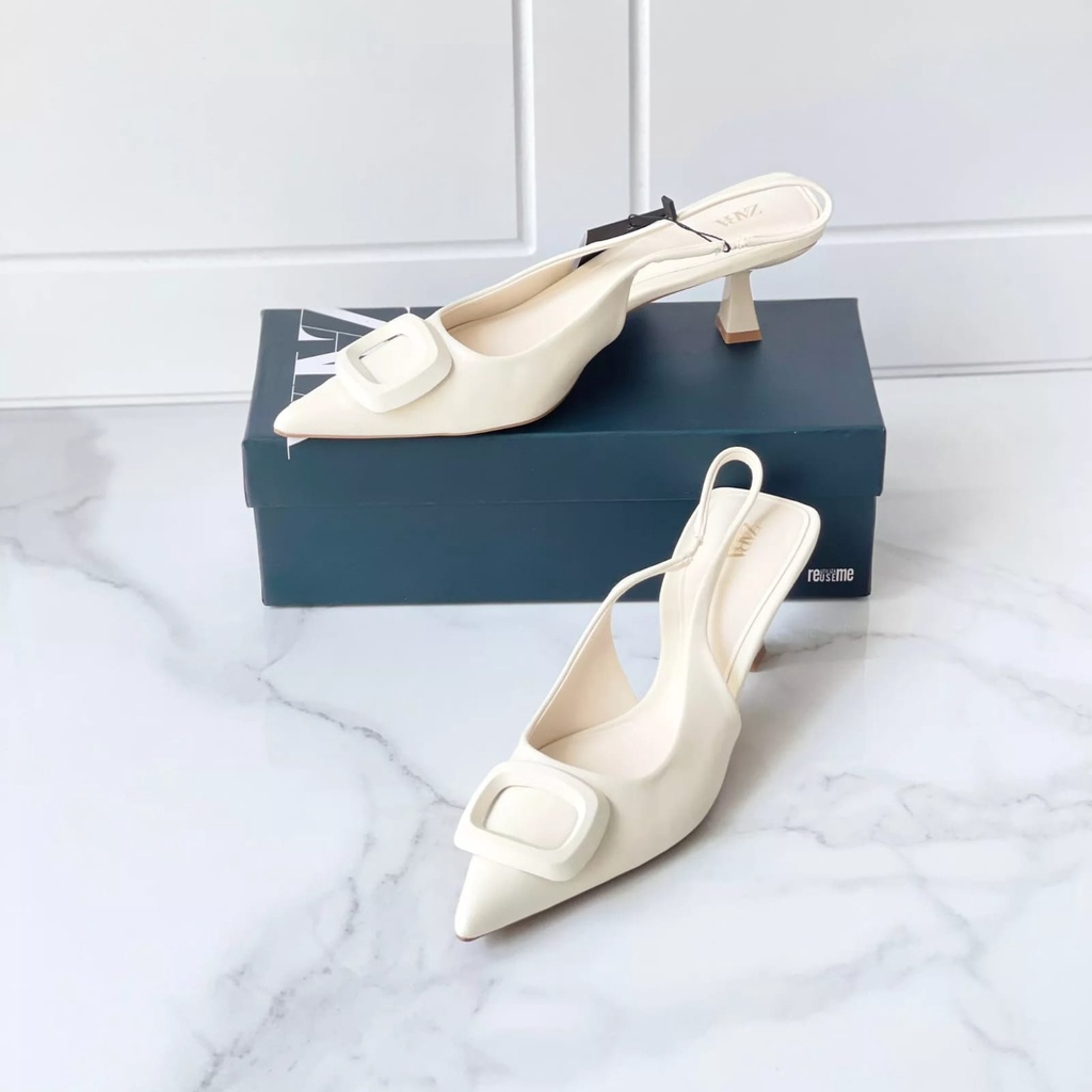 BESTPROMO ZARA HEELS WANITA IMPORT 33921-3 - 5 CM