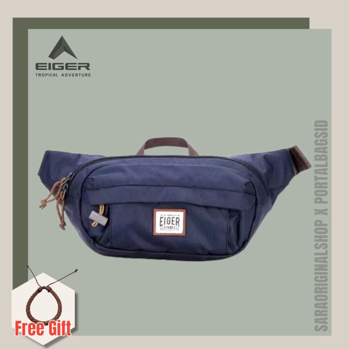 Eiger Sender 3.0 Waist Bag 2L Waistbag Tas Selempang Pria Original