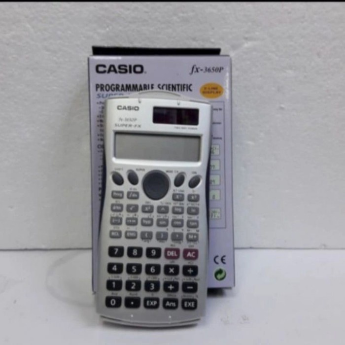 

CASIO FX 3650P II KALKULATOR SENTIFIK