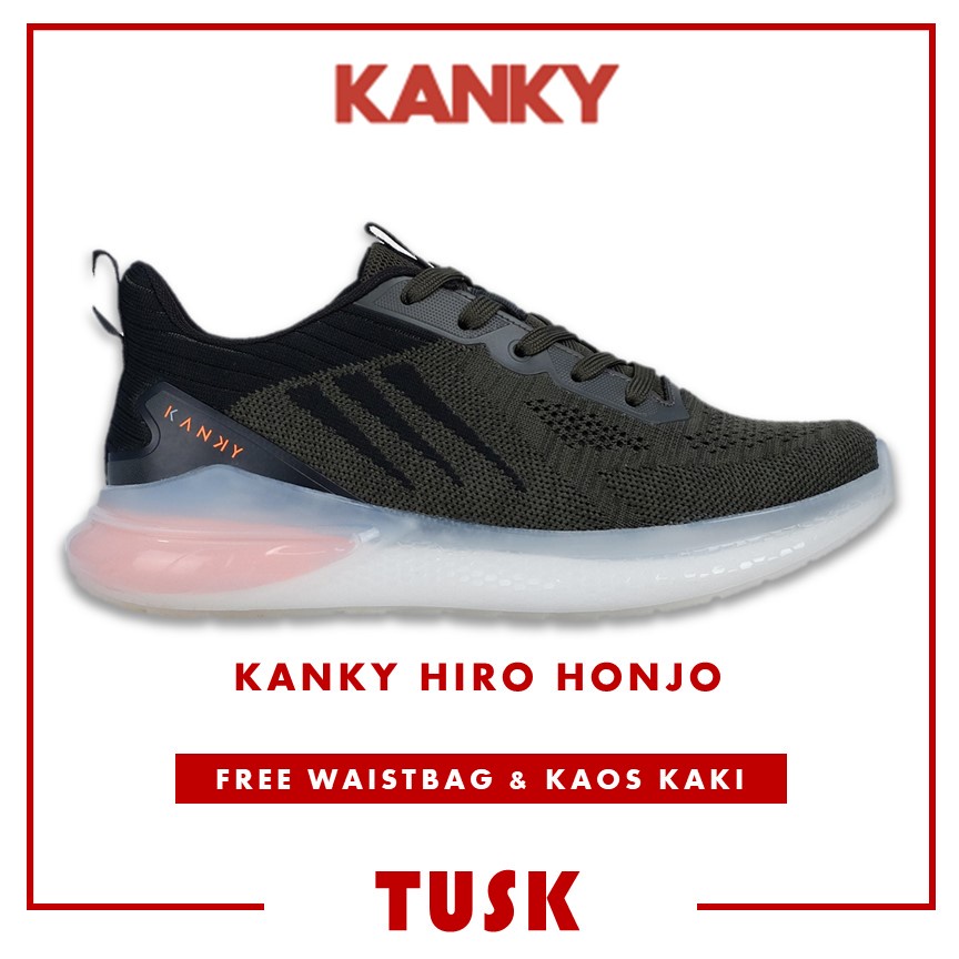 Sepatu Kanky Hiro Honjo Sneakers Casual Sport Running Sekolah Pria Dewasa Kanky Original