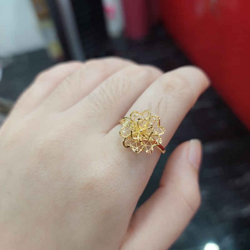 cincin kendari emas asli cantik murah awet