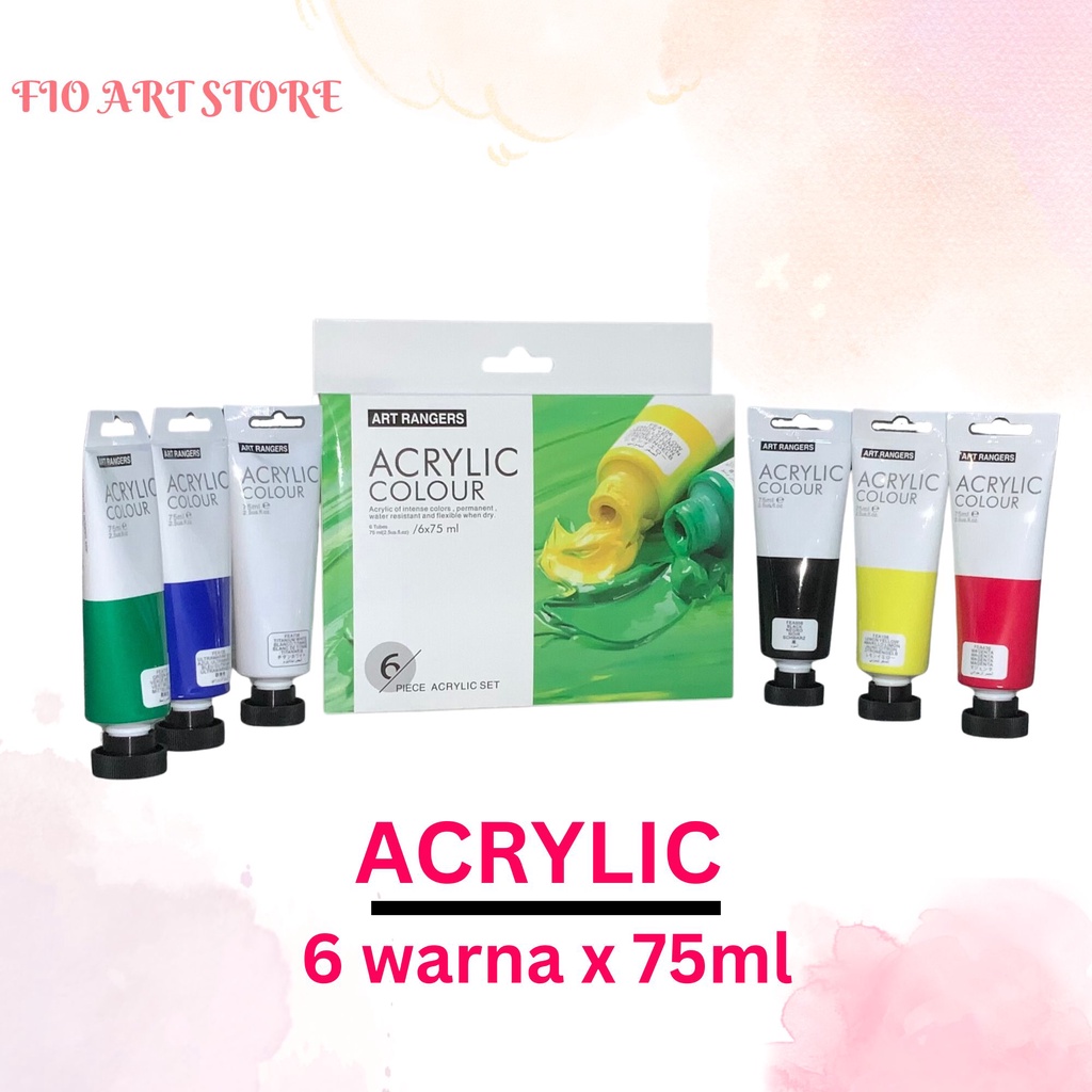 

Cat Akrilik Set Art Rangers 6x75ml | Acrylic Paint