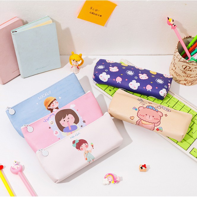 

KOTAK PENSIL MOTIF LUCU UNIK / TEMPAT PENSIL / KOTAK PULPEN / TEMPAT ALAT TULIS FS