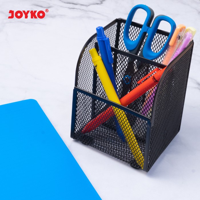 

Desk Set Pen Holder Tempat Alat Tulis Jaring Jala Joyko DS-26