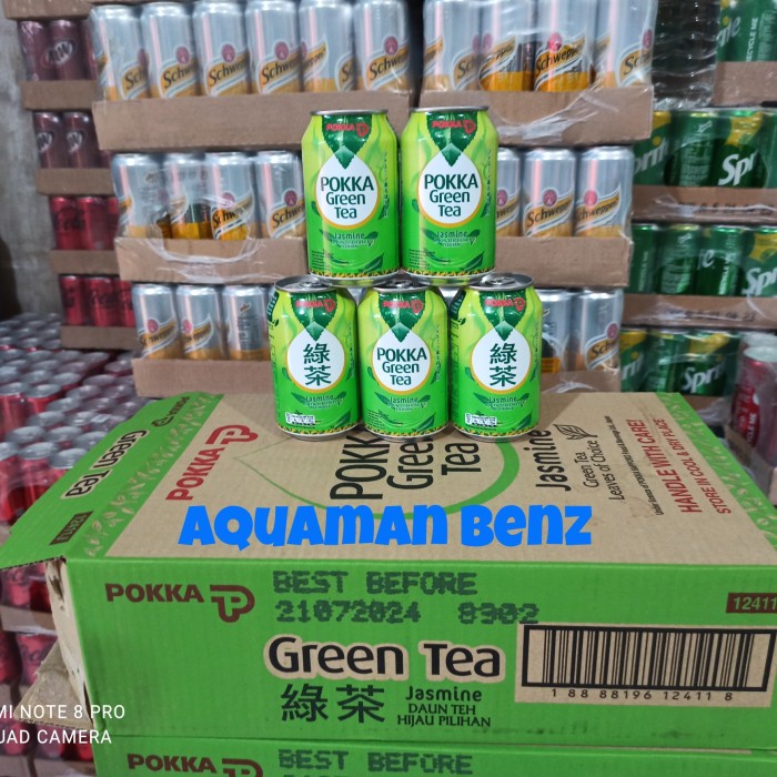 

✨PROMO✨ -Pokka Green Tea kaleng 300ml