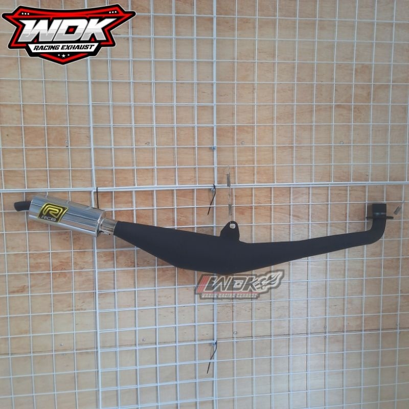 knalpot racing RCB standar racing F1ZR, FZR, Fizr, alfa, tornado, satria hiu, SS1, SS2, Y100,