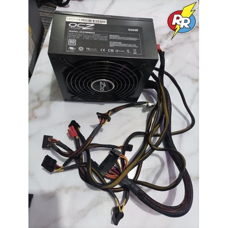 Psu Power Supply Power Suplay PC Merk OCZ MOD X STREAM - PRO 500W 500 Watt 80 Plus