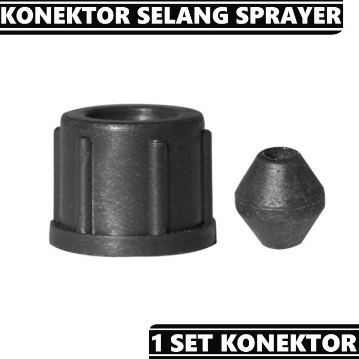 Konektor selang sprayer ke Handel sprayer - Ukuran drat 18mm