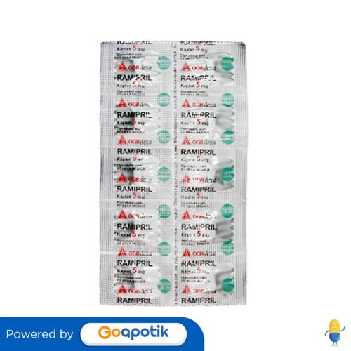 RAMIPRIL OGB DEXA MEDICA 5 MG STRIP 10 KAPLET