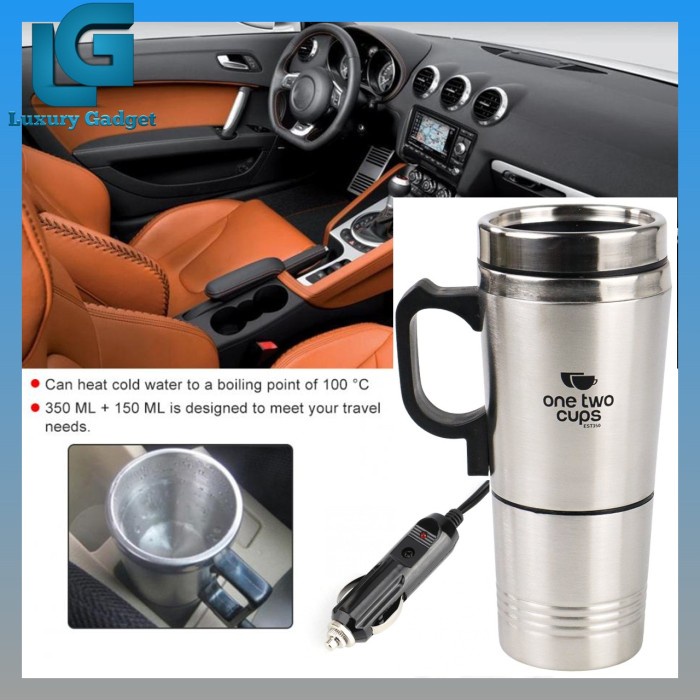 TERMOS PORTABLE ALAT PEMANAS AIR MINUM PANAS LISTRIK DI MOBIL TERBAIK