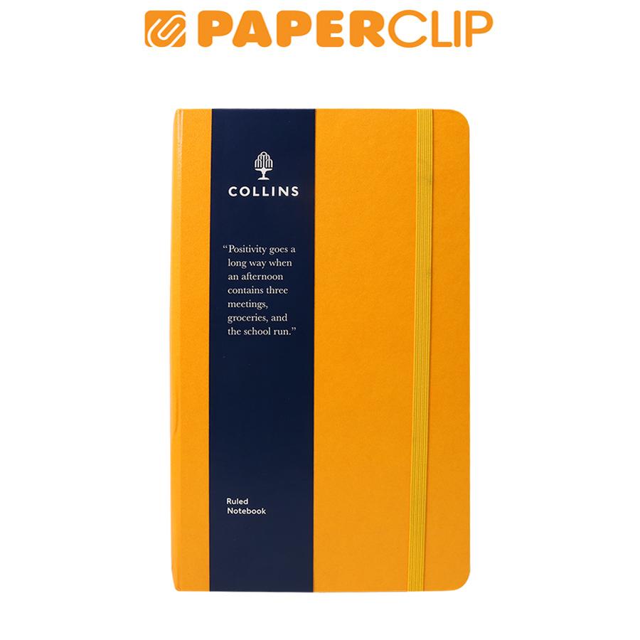 

NOTEBOOK A5 SLIM COLLINS CHROMA SERIES CC0010 RULED - YELLOW