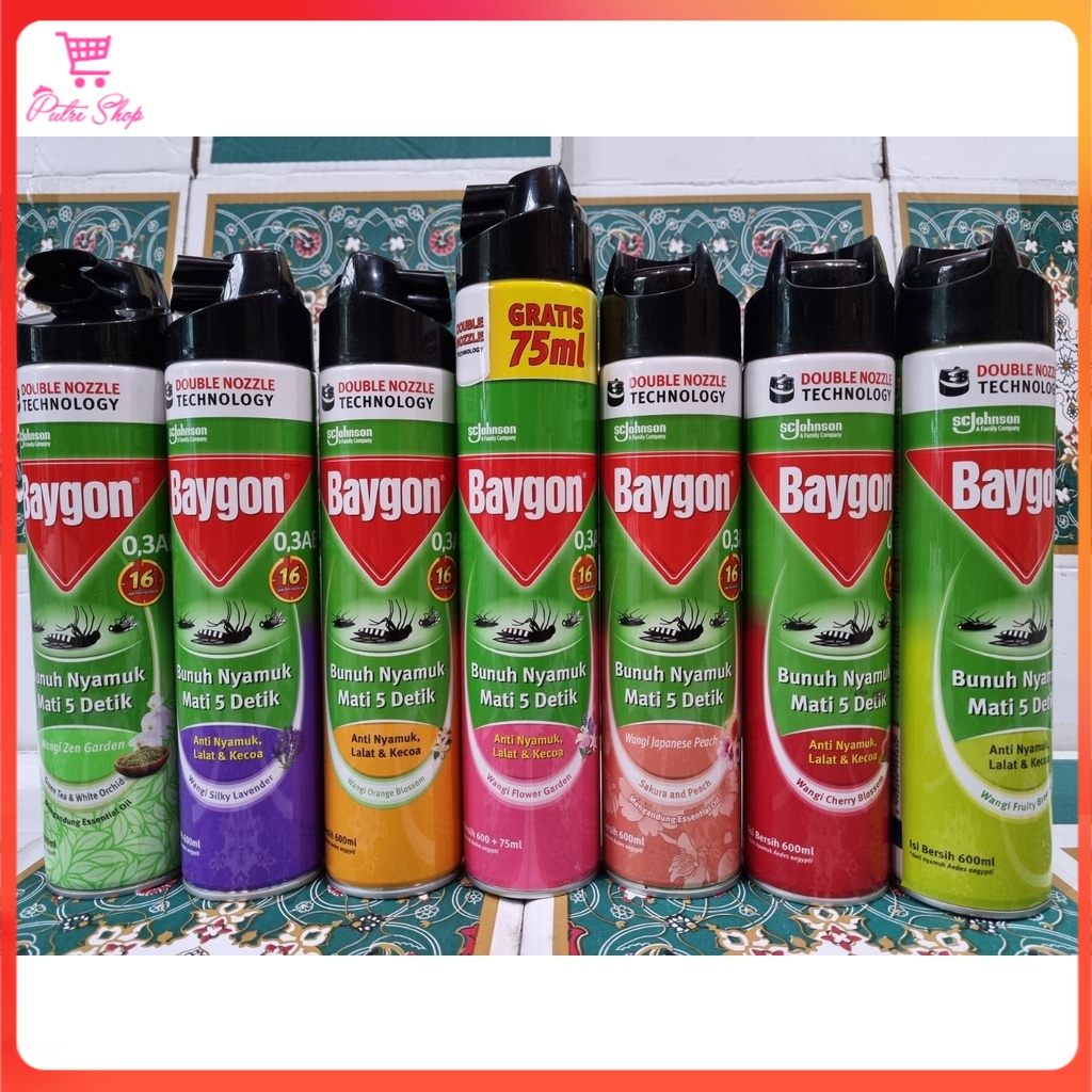 Baygon 600ml / 600+75ml