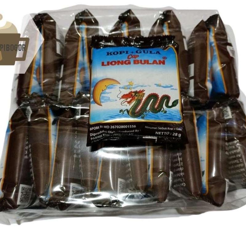 

KOPI LIONG BULAN SERBUK (GULA + KOPI) ISI 20 SACHET X 25 GRAM KOPI LEGEND KHAS I KOPI SANTAI