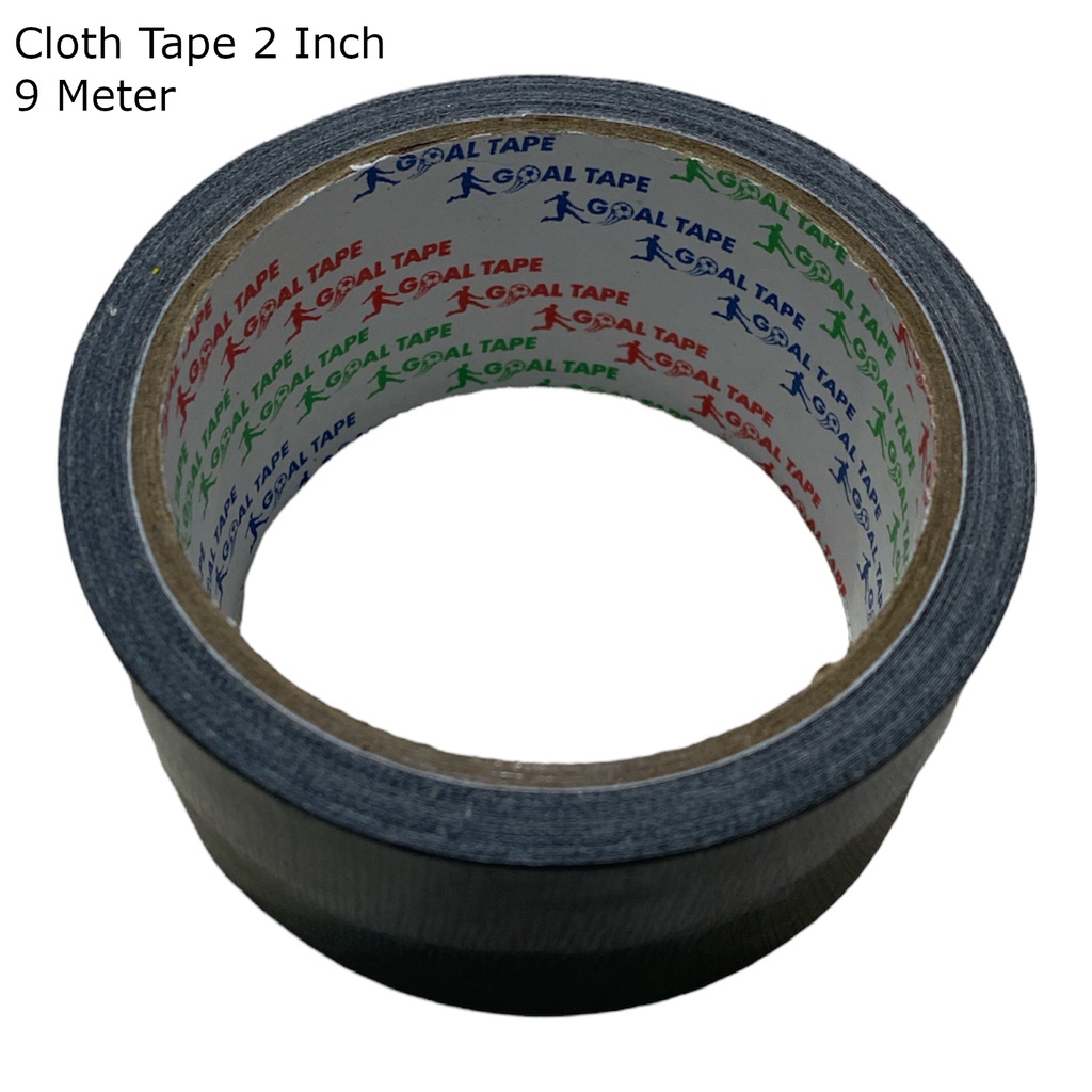 

1 Pcs Cloth Tape Lakban Kain Hitam Hitam 2 Inch X 8 Meter
