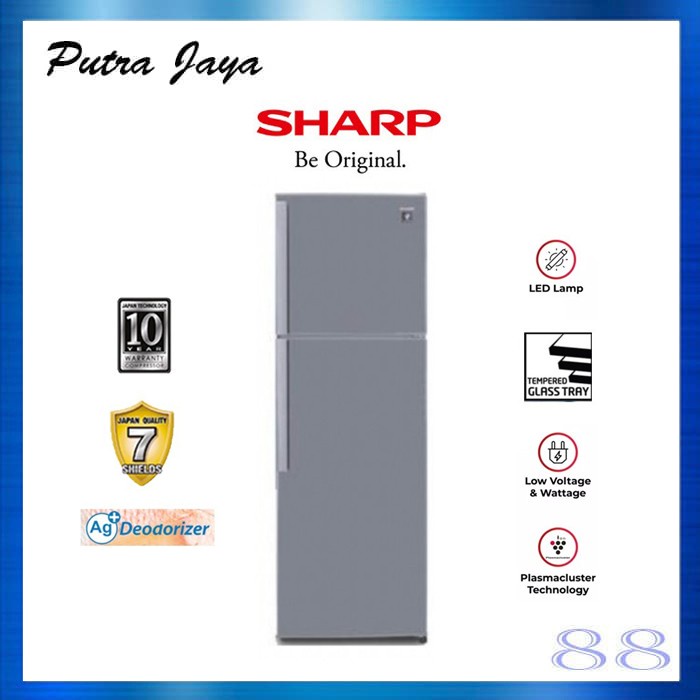 Sharp Kulkas 2 Pintu SJ-450GP-SD / SJ450GPSD / SJ450GP