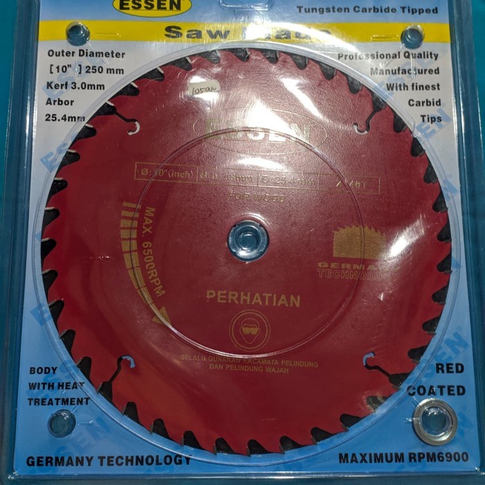 GERGAJI PIRINGAN - GRAJI SERKEL ESSEN MERAH 10" & 12" - Dstore