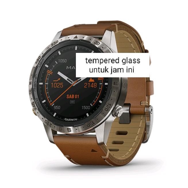 TG tempered glass for GARMIN MARQ adfenture nti gores jam tangan pelindung layar screen protector wa