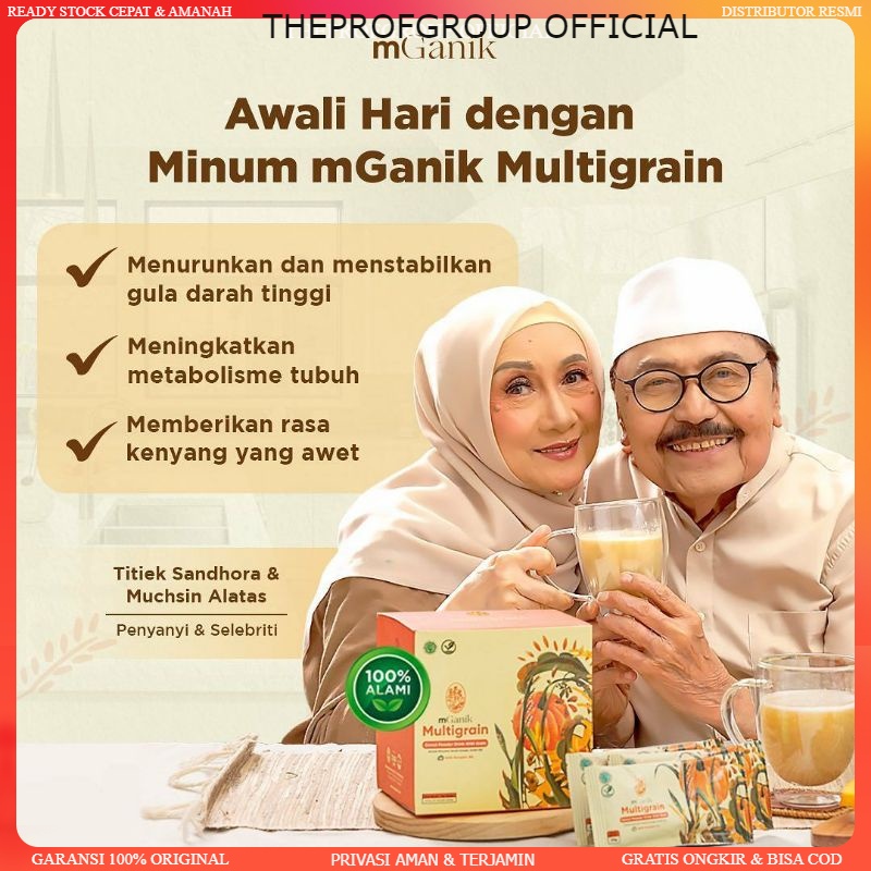 

MGANIK MULTIGRAIN ORIGINAL BISA COD AMPUH UNTUK DIABETES - Mganik Metafiber Pencernaan