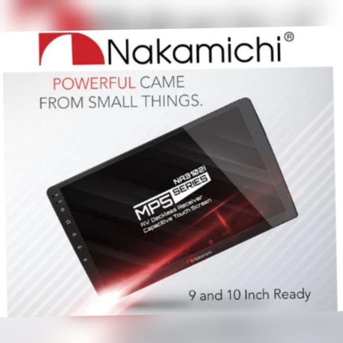 head unit deckless 9 inch nakamichi NA 3102i  carplay android