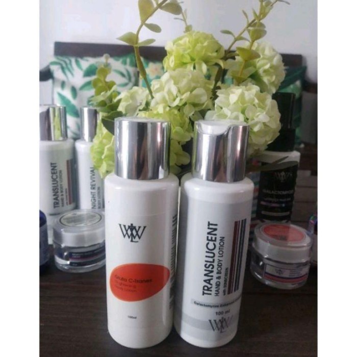 Wlw Whitening Body Lotion Paket Siang Malam
