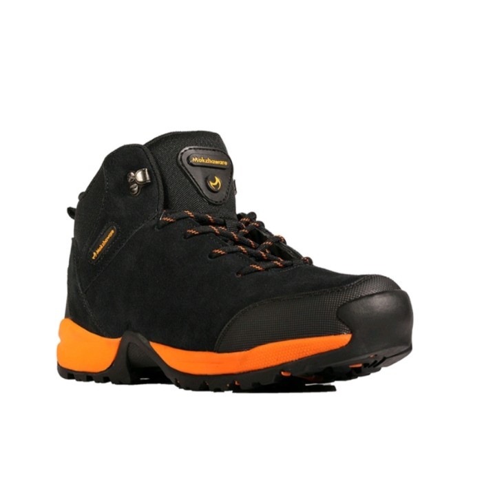 Sepatu Gunung Mokzhaware Breathe Su free kaos kaki MOKZHAWARE Shoes - black orange, 40