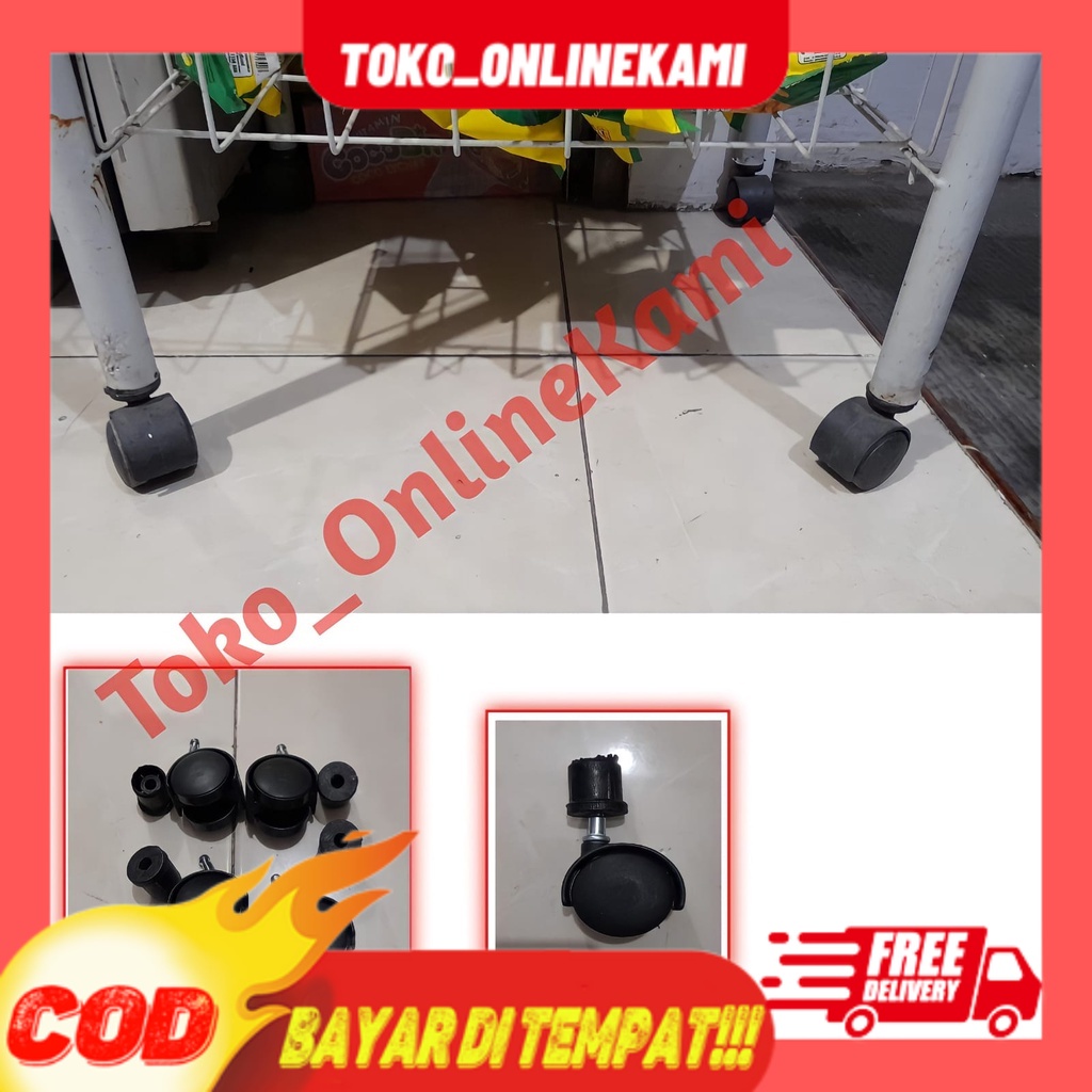 Roda Rak Chiki/Roda Rak/Roda/Roda Diameter 5Cm/Roda Rak Serbaguna