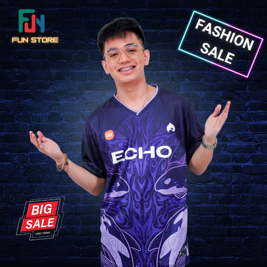 T-SHIRT Jersey Echo Philippines S12 2023 M4 Oversize S M L XL 2XL 3XL 4XL 5XL  Jersey Printing Echo 