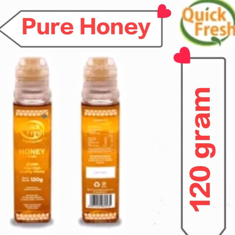 

Madu Asli Quick Fresh 120 gr Botol