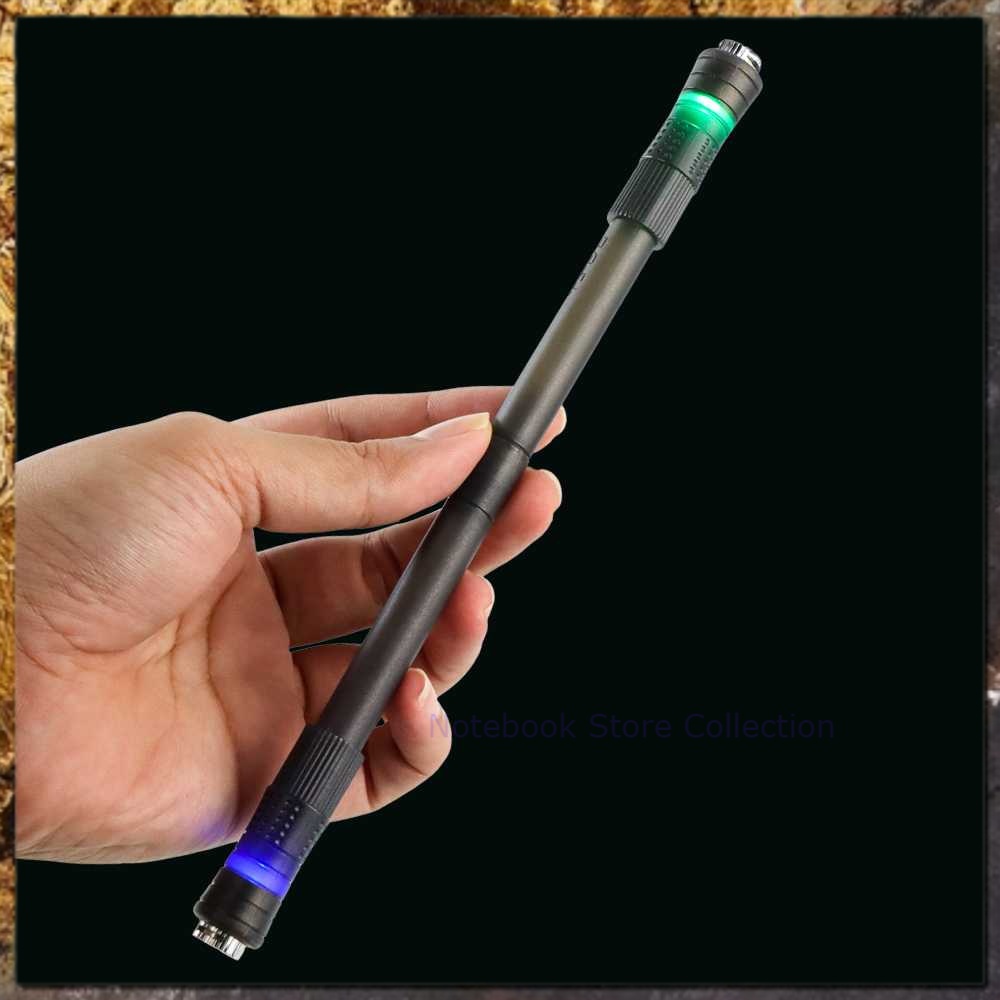 

Notebook Store Collection Mainan Rotating Pen Stick Pen Fidget Spinner LED Illuminated
