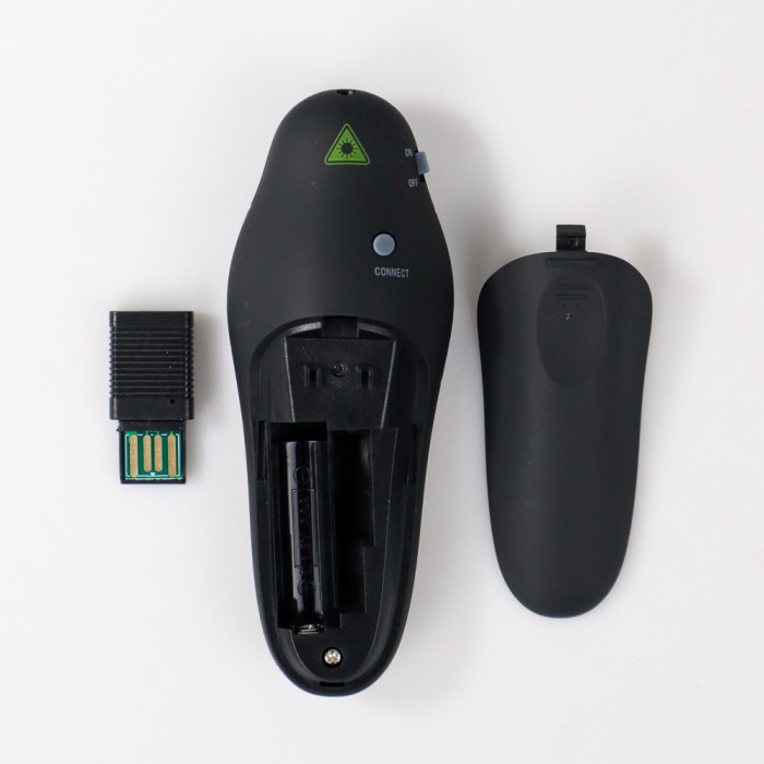 Clicker Wireless Lase Presenter Model Power Point Presentasi Remote