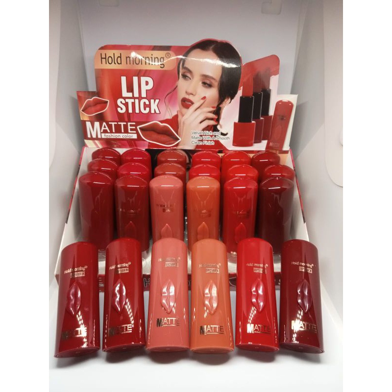 (BAYAR DI TEMPAT) [Per Batang] Lipstick Hold Morning Waterproof Matte HL5221 TOKO KOSMETIK17 SHOP