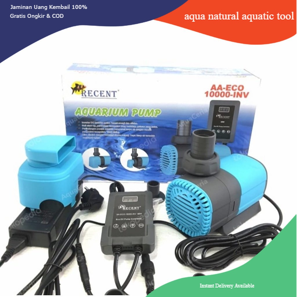 pompa celup kolam ikan kelas dewa recent AA ECO INV 10000