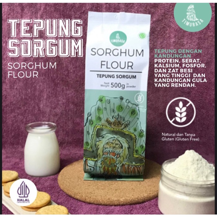 

[Big Sale] Timurasa - tepung sorgum non gluten free sorghum flour organik