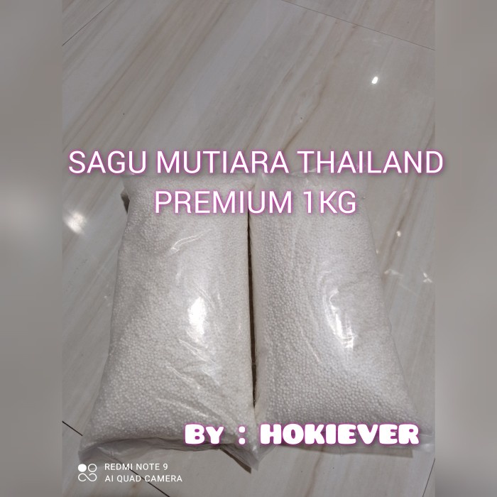

[Big Sale] SAGU MUTIARA THAILAND KECIL 1KG