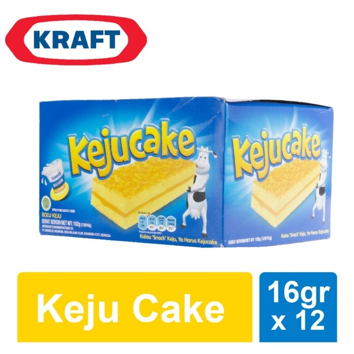 

KRAFT KEJU CAKE 12X16GRAM/BOX