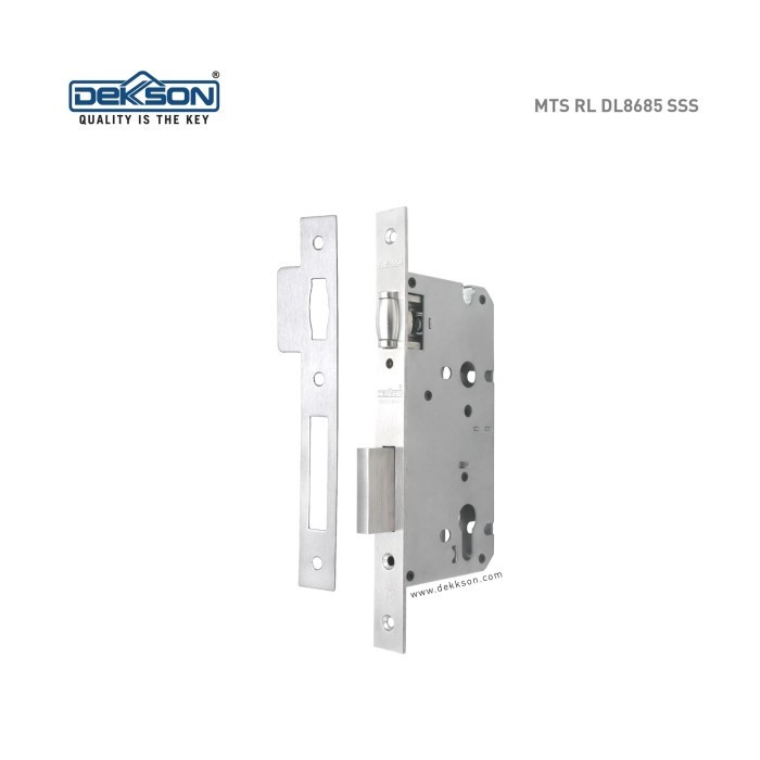 TERPERCAYA Mortise Lock Dekkson MTS RL DL8685 SSS / Lockset Pintu SSS - SSS