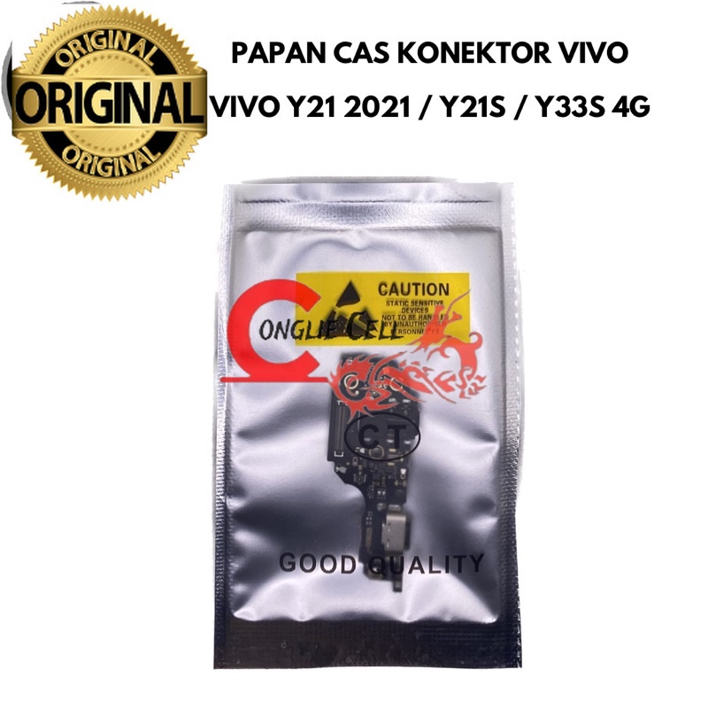 PAPAN CAS KONEKTOR VIVO Y21 2021 / Y21S / Y33S 4G ORIGINAL