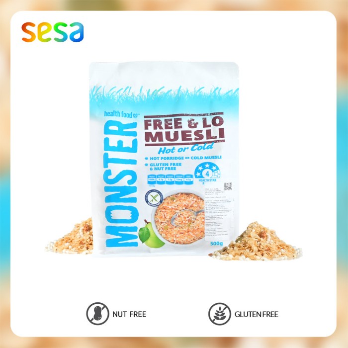 

Monster Muesli Free and Lo 500 g