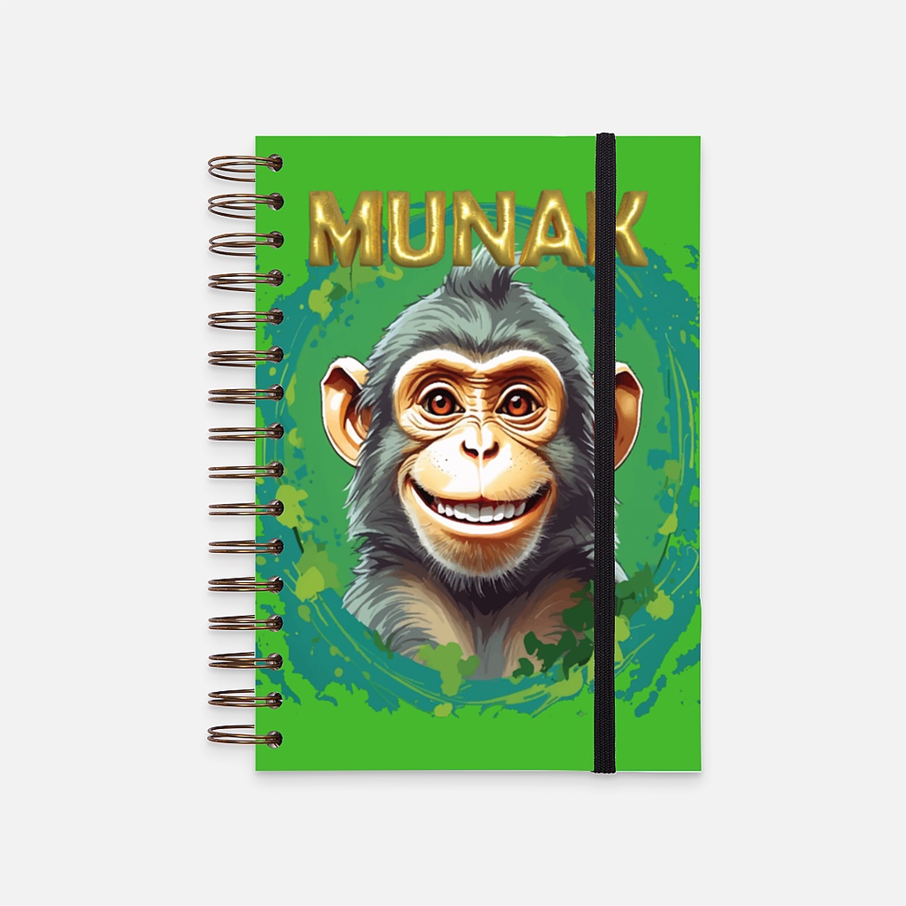 

Hard Cover Notebook Munak
