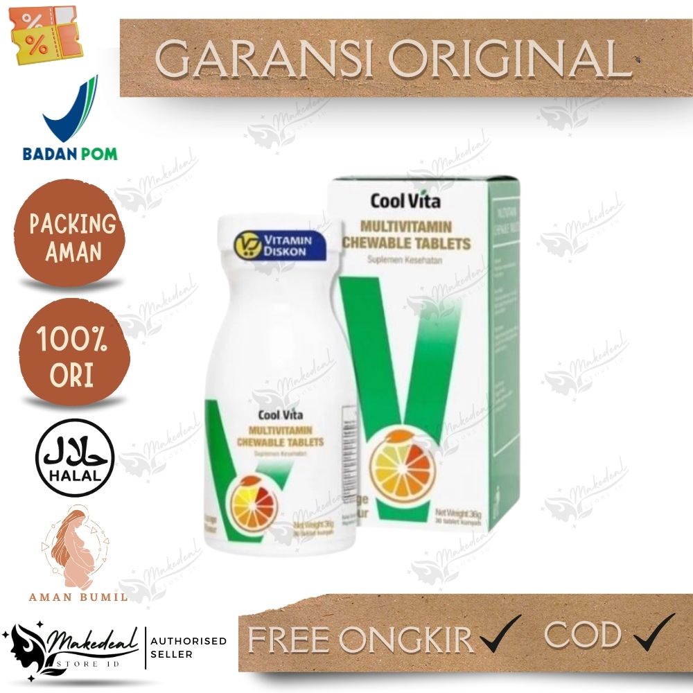 READY STOK COOLVITA MULTIVITAMIN PENGGEMUK BADAN