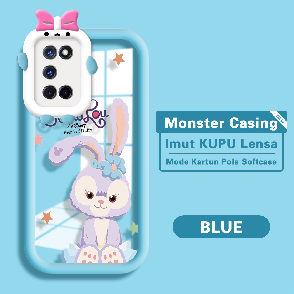 Untuk OPPO A52 A92 Phone Case Handphone Softcase Kesing Tahan Guncangan Imut Multi-Colored StellaLou