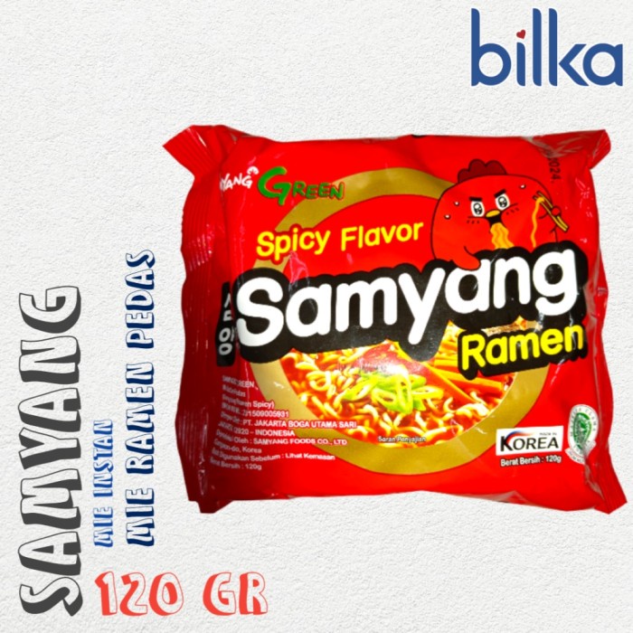 

SAMYANG Mie Instan Ramen Pedas 120gr