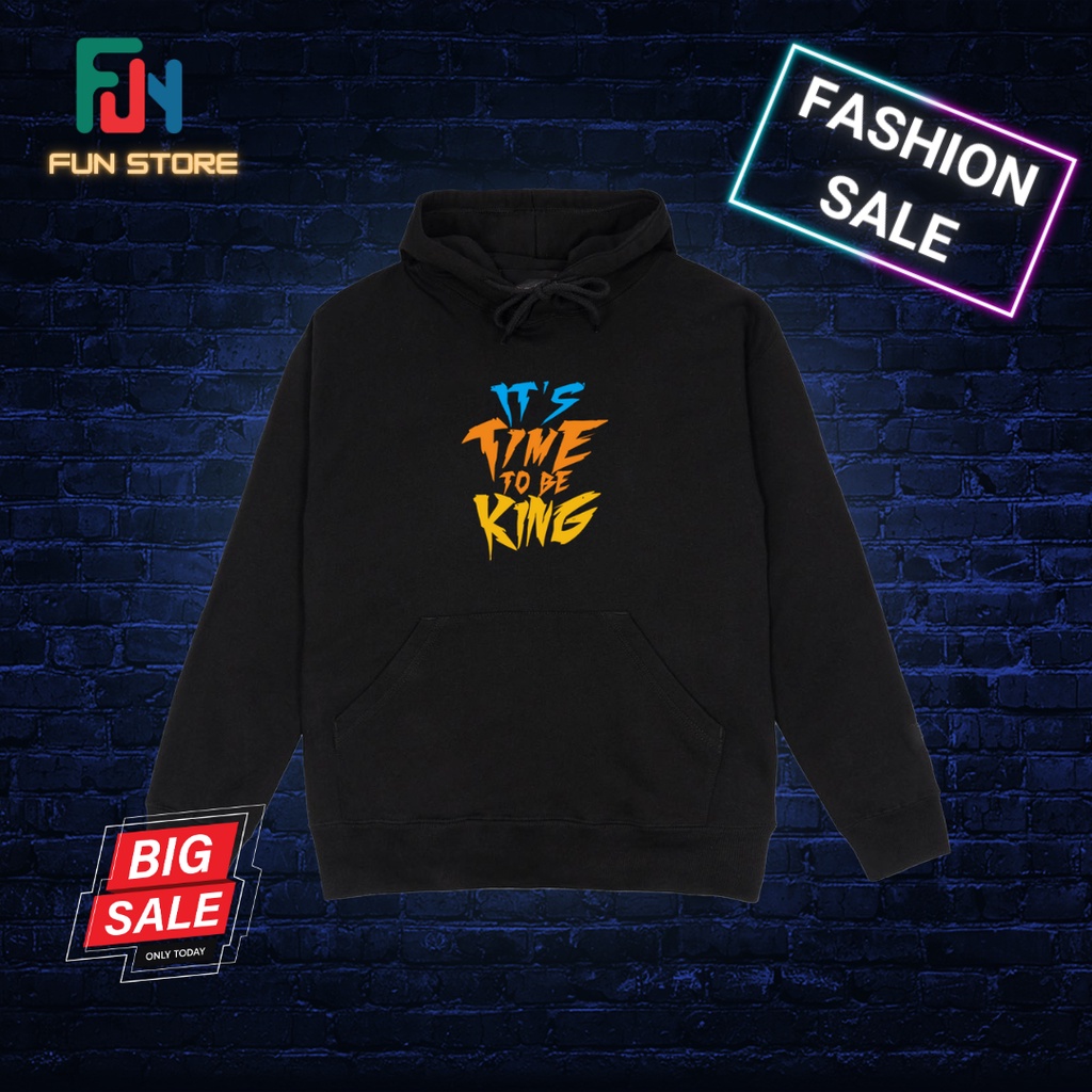 Jaket Hoodie 3Second x RRQ Esport Its Time To Be A King C031023 Pull Over Alterego Onic Evos Echo Bt