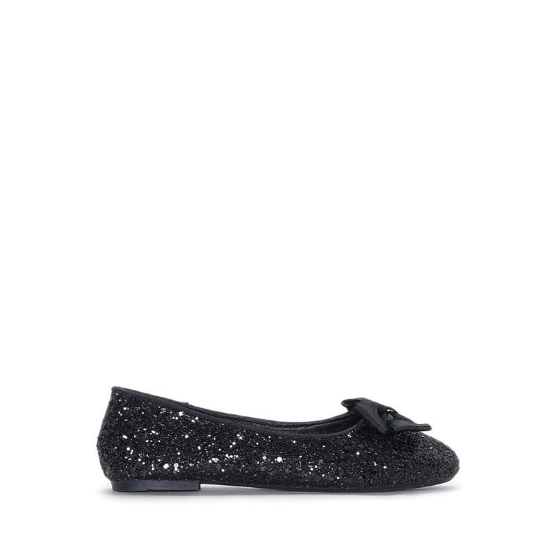 Payless Chrissie Childrens Kara Flats - Black_07