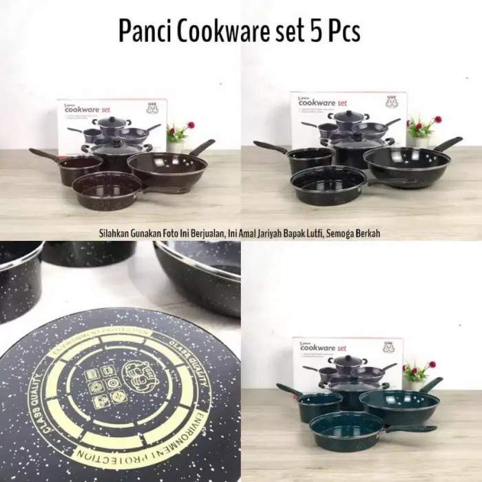 Panci Cookware Set 5 Pcs GSE