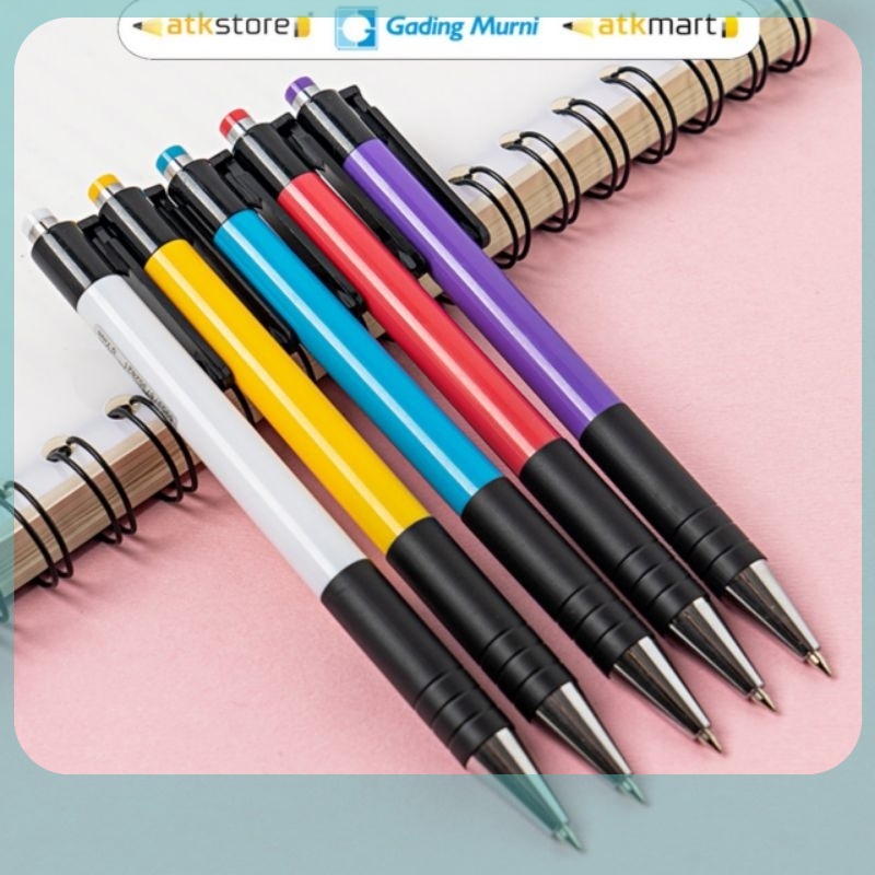 

M&G Economic Retractable Ball Pen Pulpen Tinta Hitam 0.7 mm - ABP88473
